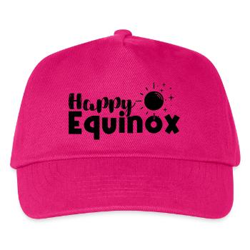 Joyeux équinoxe Bénédictions d’Ostara - Casquette de baseball Enfant - fuchsia - Devant