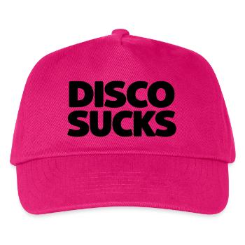 Disco ist - Kinder Basecap - Fuchsia - Vorne