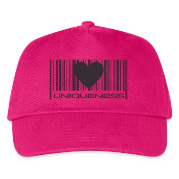 Uniqueness - Kids’ Baseball Cap - fuchsia - Front
