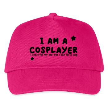 I am a Cosplayer - Kids’ Baseball Cap - fuchsia - Front