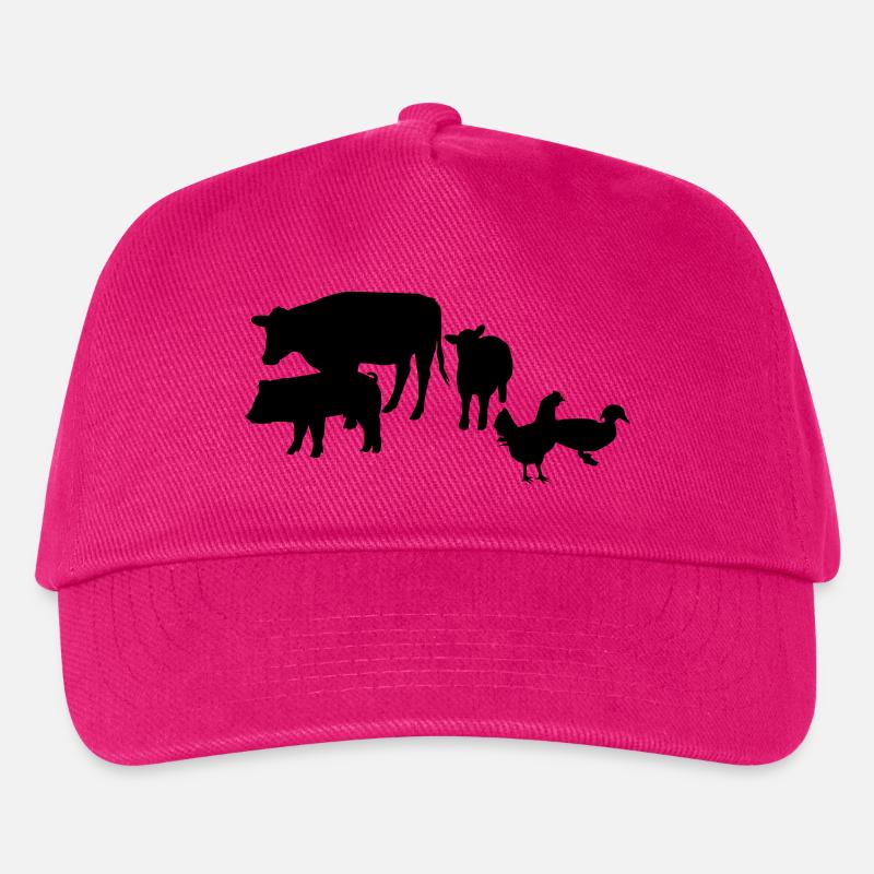 Animalfarm - Kinder Basecap - Fuchsia