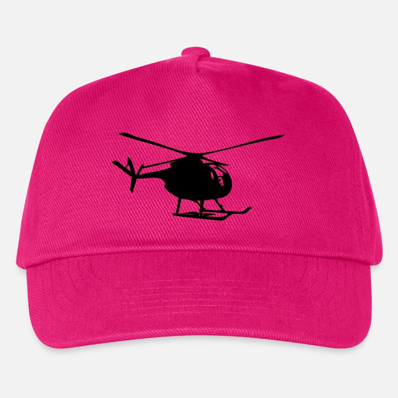 Hubschrauber - Kinder Basecap - Fuchsia