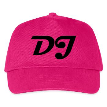 DJ - Kinder Basecap - Fuchsia - Vorne