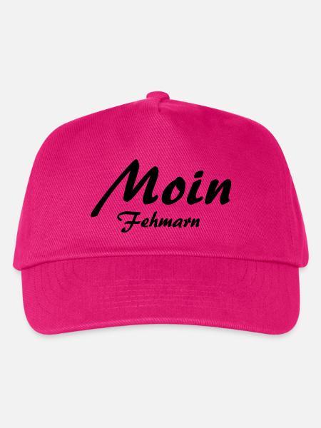 Moin Fehmarn - Kinder Basecap - Fuchsia