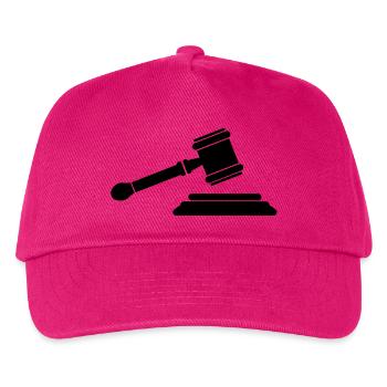 richter__hammer__f1 - Casquette de baseball Enfant - fuchsia - Devant