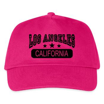 los angeles california - Kinder Basecap - Fuchsia - Vorne