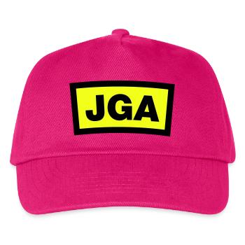 JGA - Emblem - Kinder Basecap - Fuchsia - Vorne