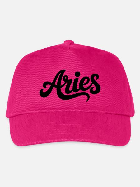 Widder - Sternzeichen Design - Kinder Basecap - Fuchsia