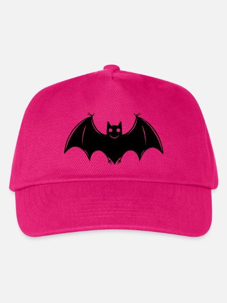 Fledermaus - Kinder Basecap - Fuchsia
