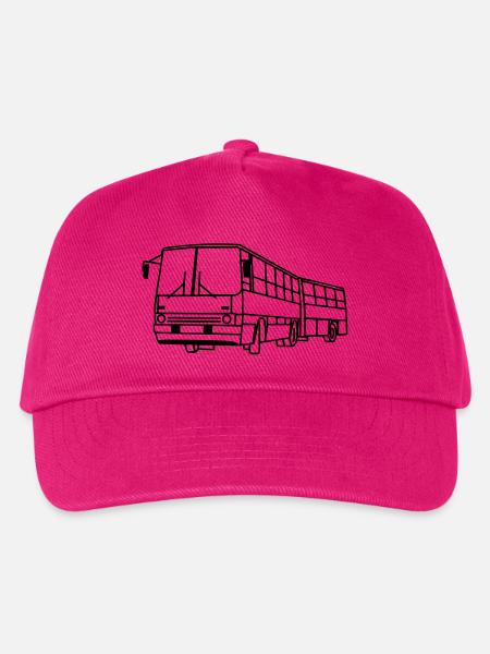 Ikarus 280 Gelenkbus - Kinder Basecap - Fuchsia