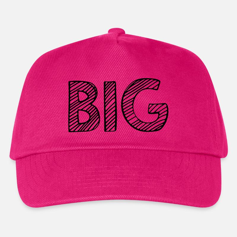 Groß - Kinder Basecap - Fuchsia