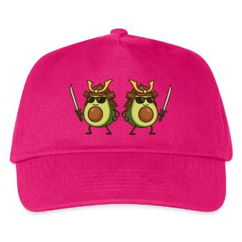 Avocado Samurai 2 - Kids’ Baseball Cap - fuchsia - Front