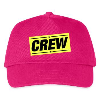 crew - Kids’ Baseball Cap - fuchsia - Front