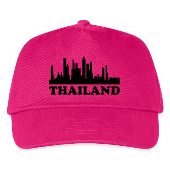 Thailand Skyline - Kids’ Baseball Cap - fuchsia - Front