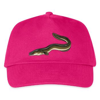 Aal Angeln - Kinder Basecap - Fuchsia - Vorne