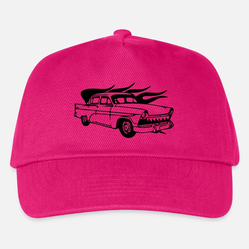 oldtimer - Kinder Basecap - Fuchsia