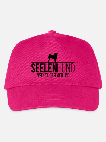 APPENZELLER SENNENHUND Seelenhund - Kinder Basecap - Fuchsia