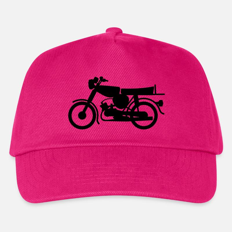 Simson ohne Fahrer - Kinder Basecap - Fuchsia