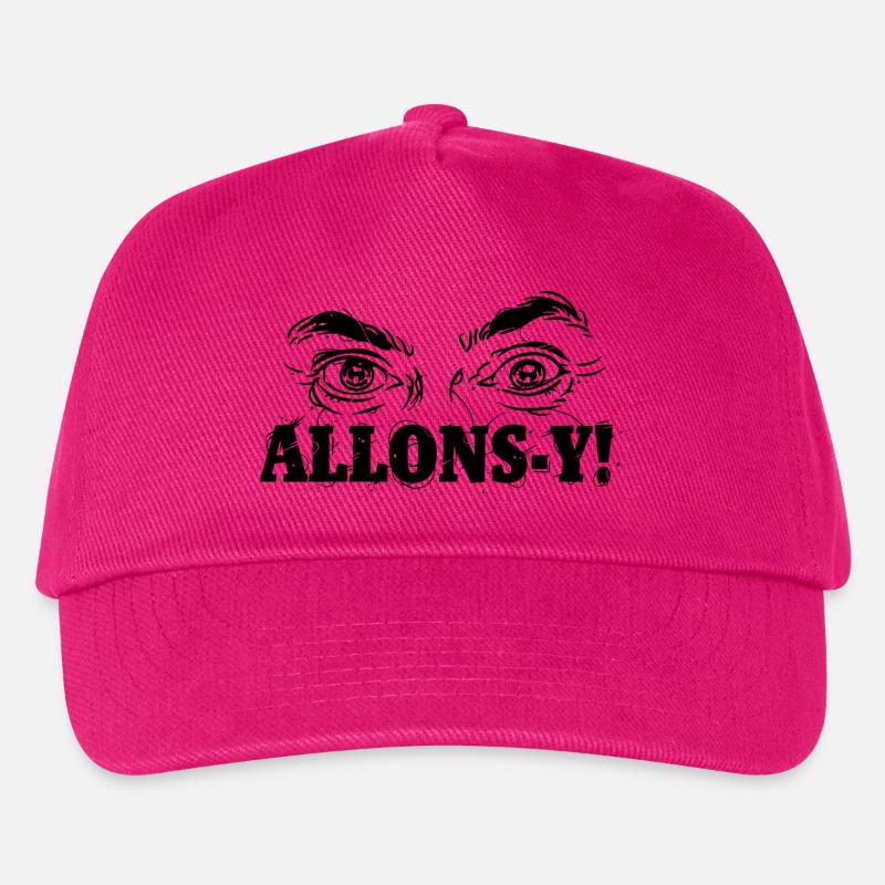 Allons-y! - Kinder Basecap - Fuchsia