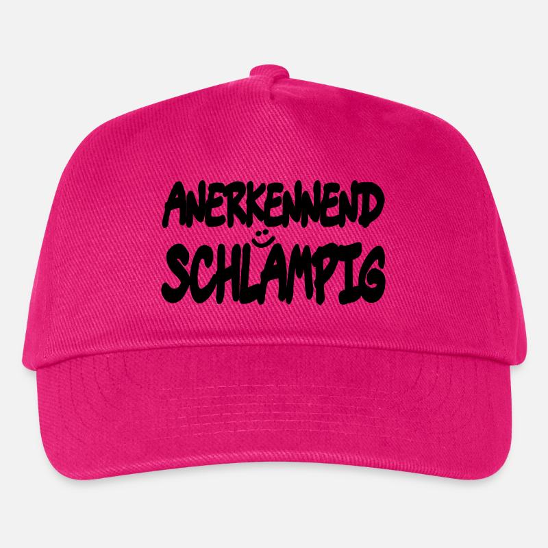 anerkennend schlampig - Kinder Basecap - Fuchsia