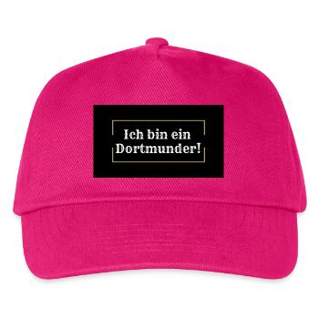 Dortmund 1# - Kinder Basecap - Fuchsia - Vorne