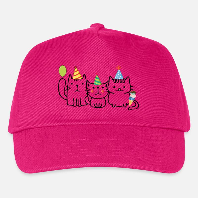 Geburtstag - Kinder Basecap - Fuchsia