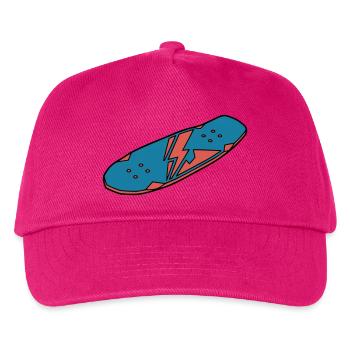 Skateboard Deck Urban Street - Kids’ Baseball Cap - fuchsia - Front
