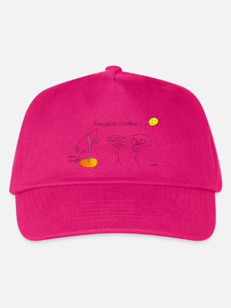 Gewichtsprobleme - Kinder Basecap - Fuchsia