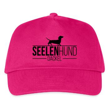 DACKEL Seelenhund - Kinder Basecap - Fuchsia - Vorne