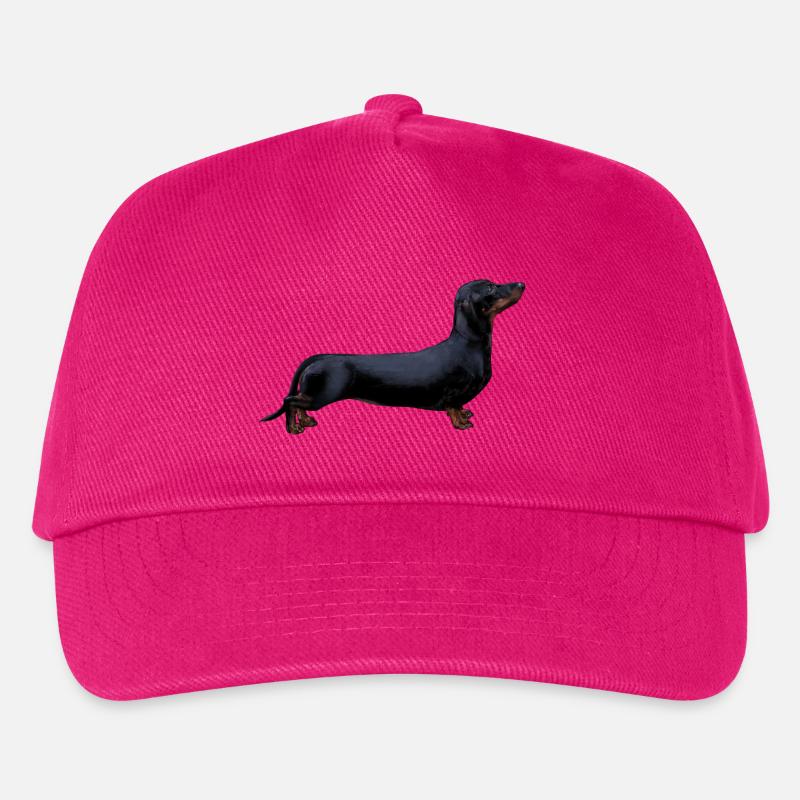 Dackel - Kinder Basecap - Fuchsia