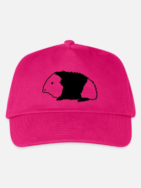 Meerschweinchen - Kinder Basecap - Fuchsia