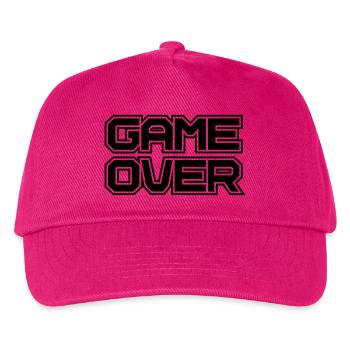 Game over - Casquette de baseball Enfant - fuchsia - Devant