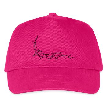 Tribal mit Sternen - Kinder Basecap - Fuchsia - Vorne