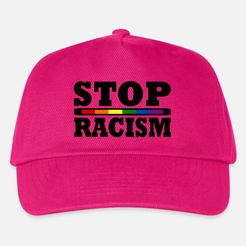 Stop Rassismus - Kinder Basecap - Fuchsia