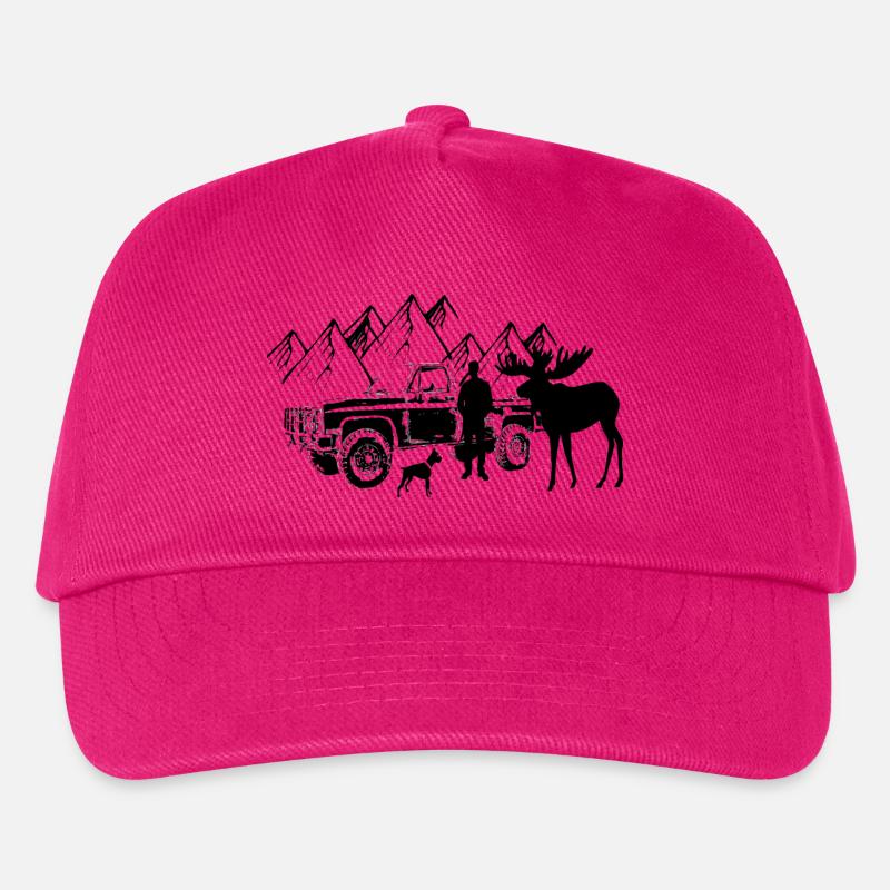 Auto - Kinder Basecap - Fuchsia