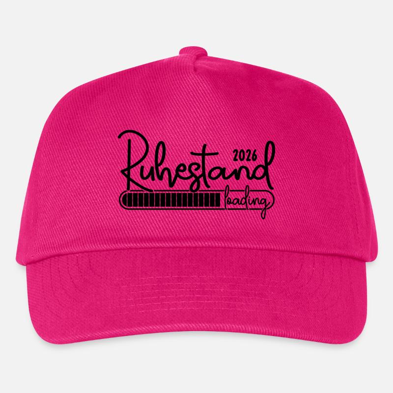 Ruhestand 2026 Loading Rente 2026 - Kinder Basecap - Fuchsia