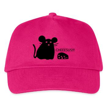 Mouse - Kids’ Baseball Cap - fuchsia - Front