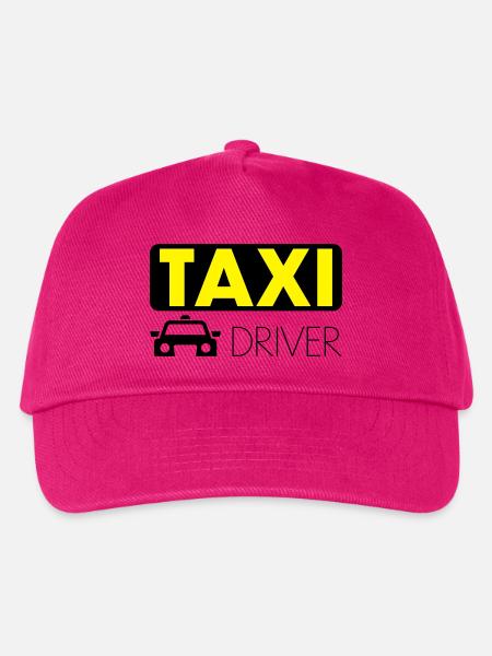 Taxi Fahrer - Kinder Basecap - Fuchsia
