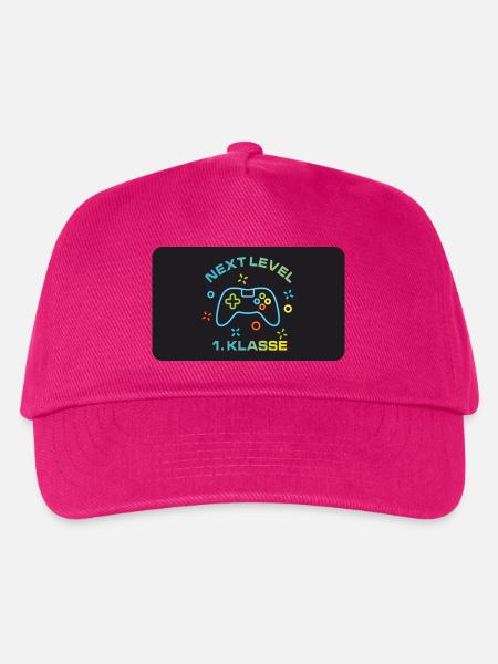 Spielecontroller - Next Level 1. Klasse - Kinder Basecap - Fuchsia