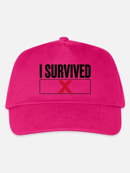 Ich habe X überlebt - Kinder Basecap - Fuchsia