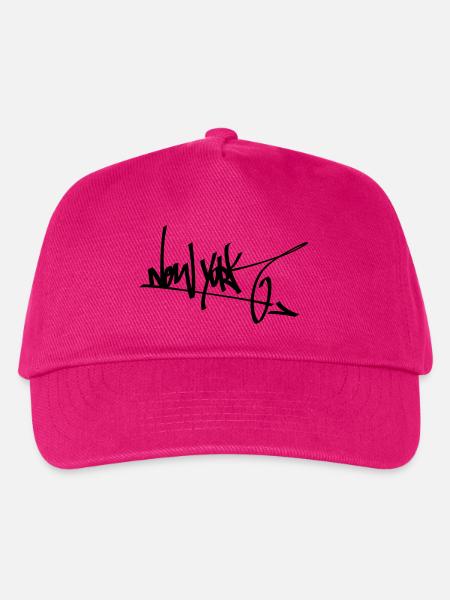 graffity new york 01 - Kinder Basecap - Fuchsia