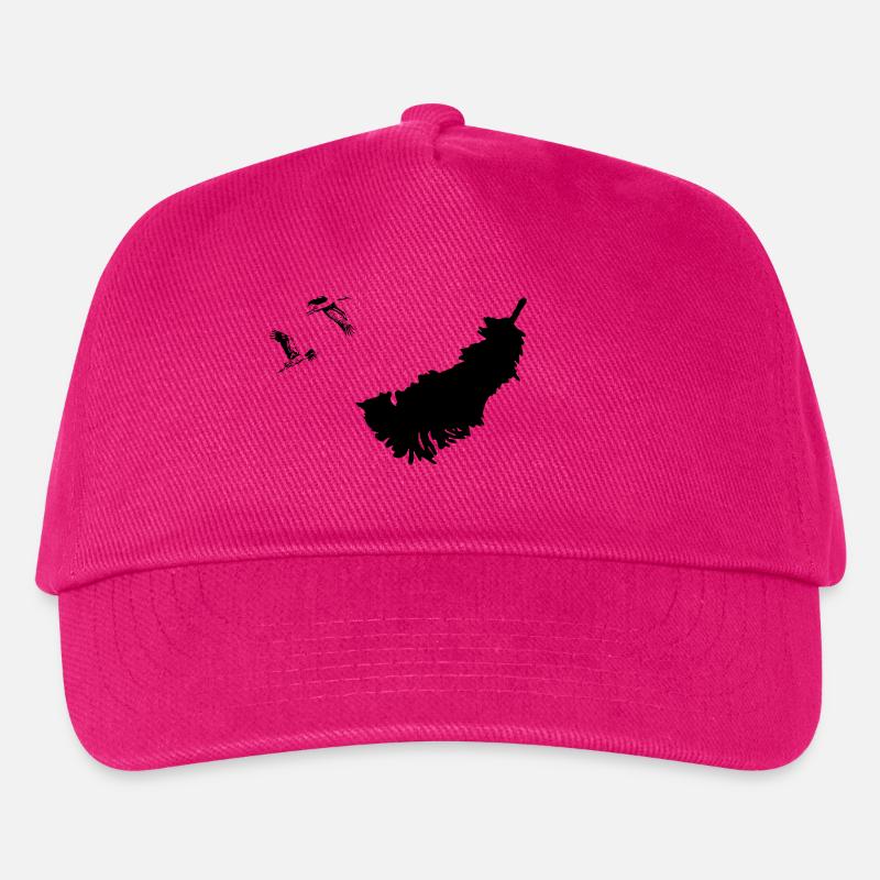 Kraniche - Kinder Basecap - Fuchsia