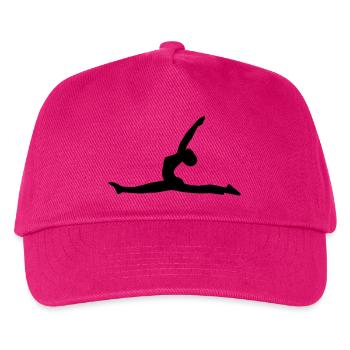 fitness - Kinder Basecap - Fuchsia - Vorne