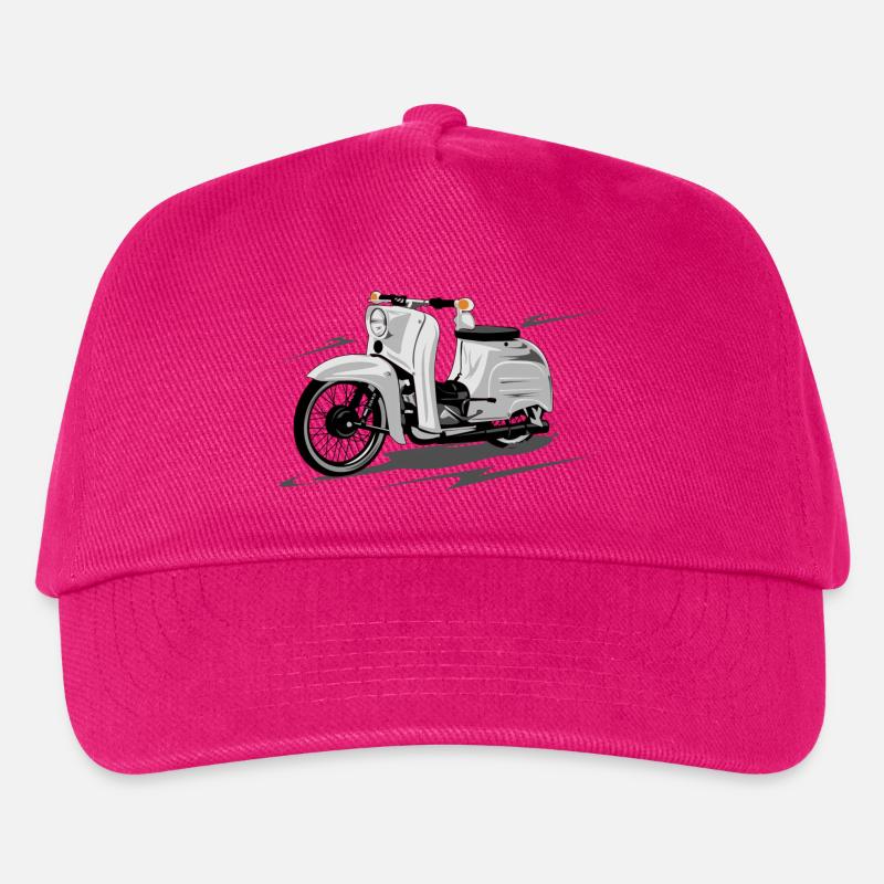 Simson Schwalbe KR51 Roller - Kinder Basecap - Fuchsia