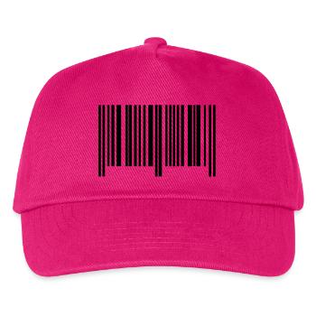 barcode_f1 - Casquette de baseball Enfant - fuchsia - Devant