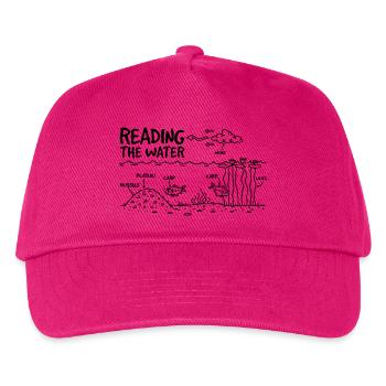 READING THE WATER - Kinder Basecap - Fuchsia - Vorne