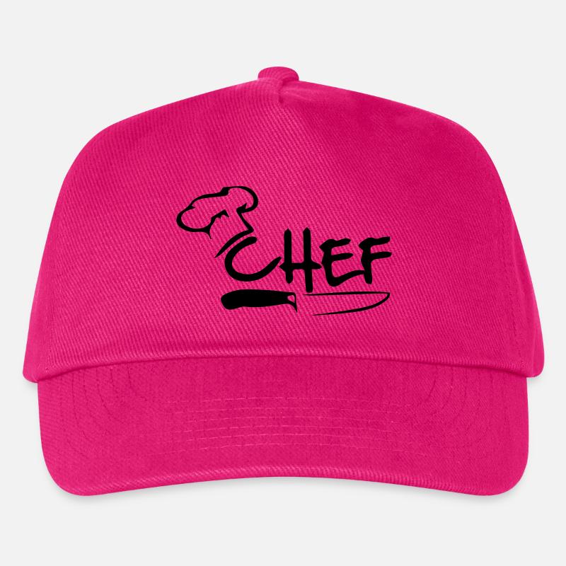 Chefkoch - Kinder Basecap - Fuchsia