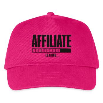 Affiliation Chargement d’entreprise en ligne Affilié - Casquette de baseball Enfant - fuchsia - Devant