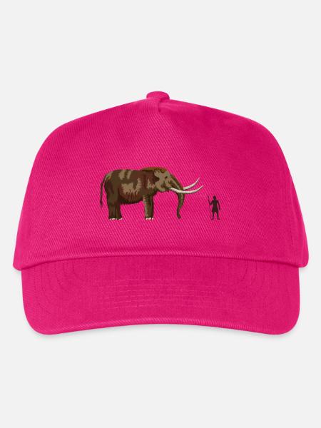 Mammut und Jäger - Kinder Basecap - Fuchsia