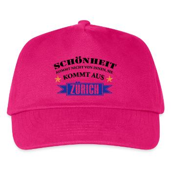 Beauty from Zurich - Kids’ Baseball Cap - fuchsia - Front